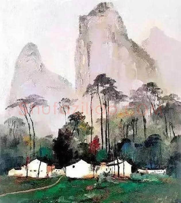 李可染、徐悲鸿、吴冠中等三位大师画漓江 | 书画学堂