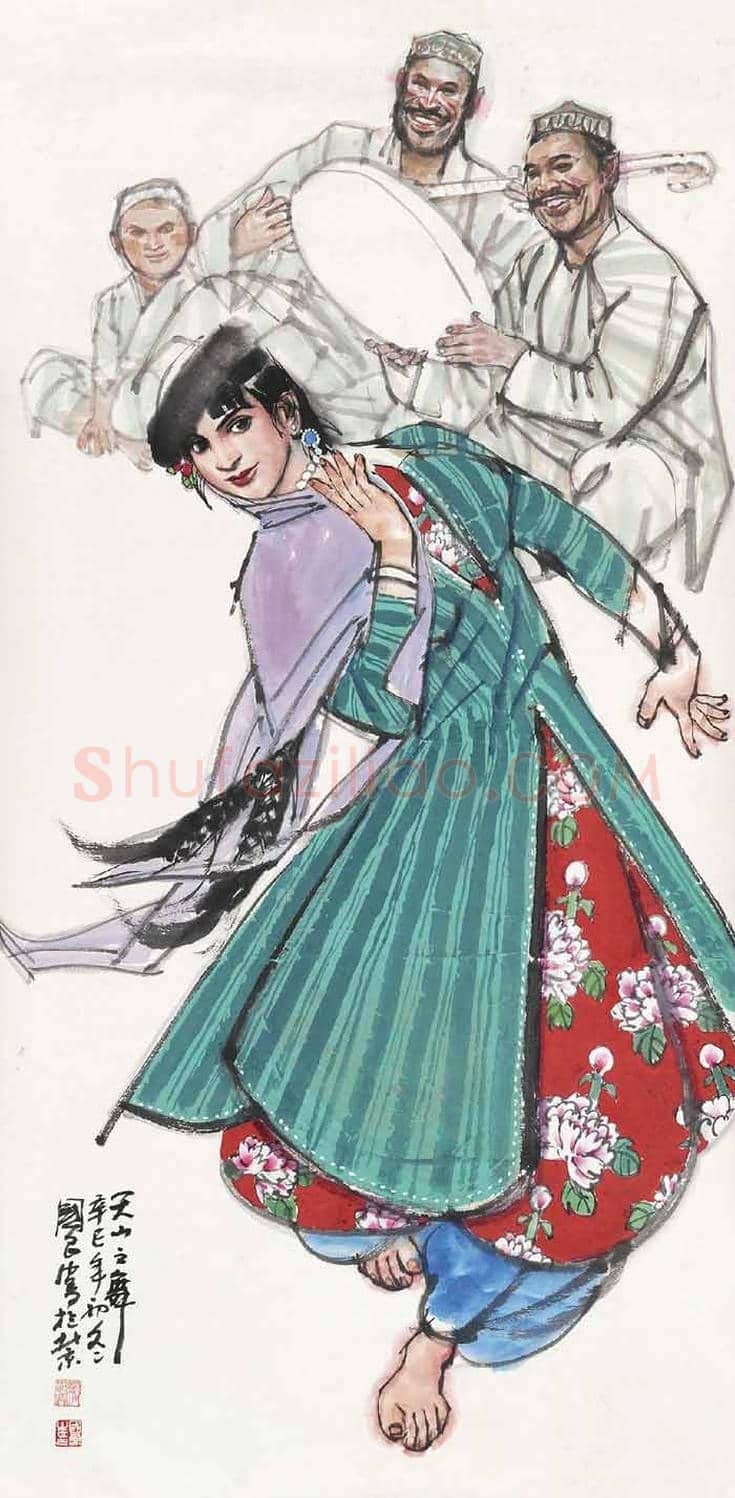 史国良新疆风情人物画拍卖情况 | 书画文摘