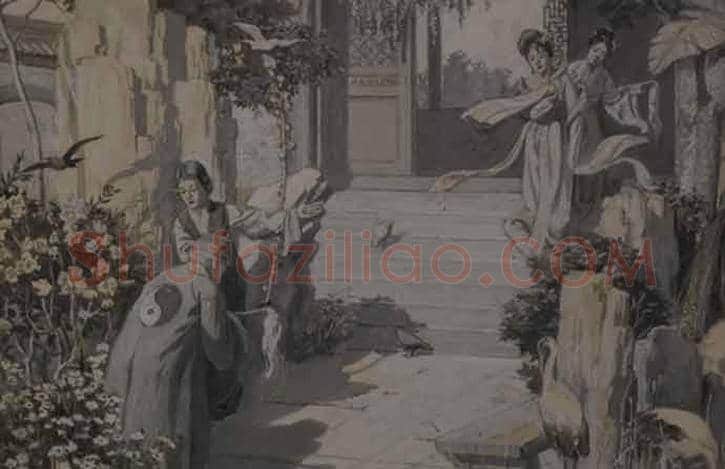 李毅士水粉画《长恨歌画意》图赏 | 书画常识