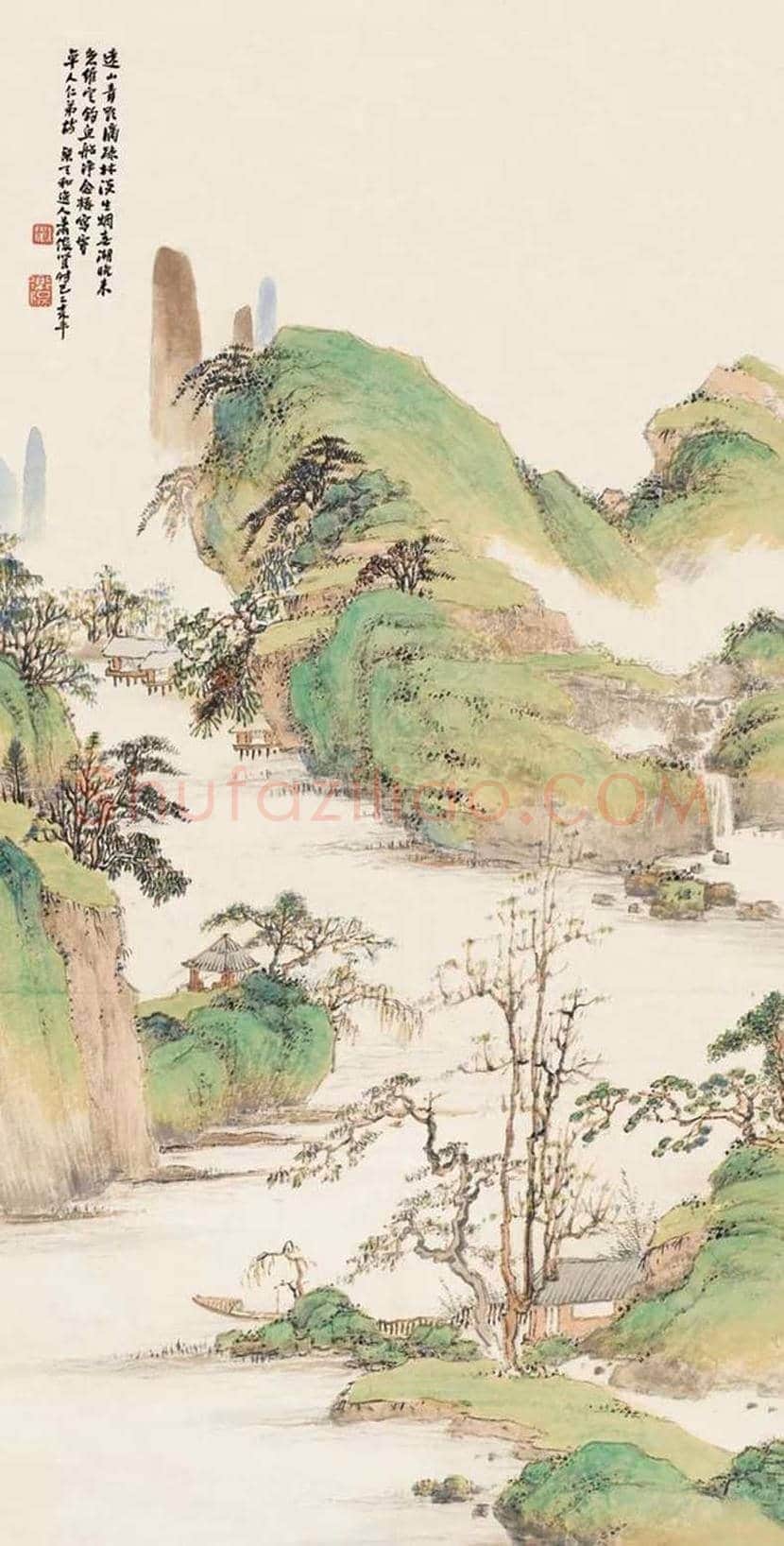 萧俊贤山水画欣赏 | 书画常识