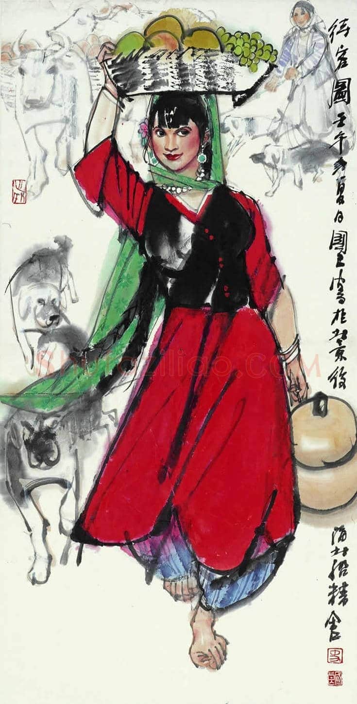 画僧史国良作品欣赏 | 书画知识