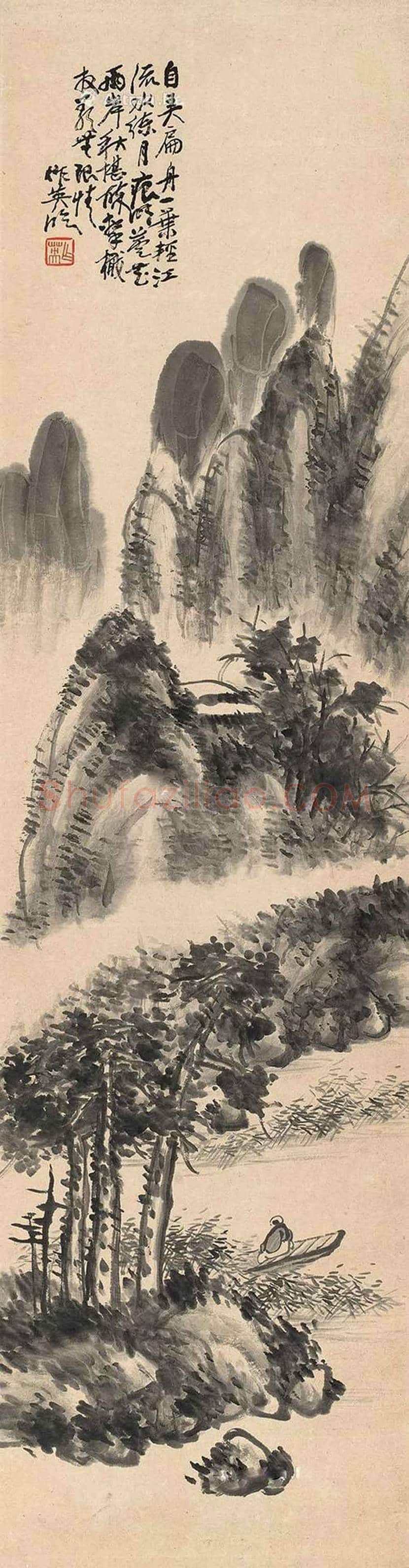 蒲华作品成交价格，多少钱一平尺？ | 书画常识