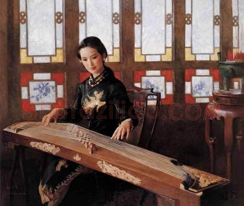 陈衍宁笔下绝美中国女性! | 书画知识
