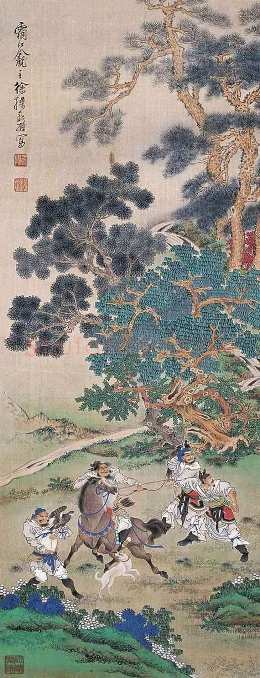 徐燕孙人物画作品欣赏 | 书画讲解