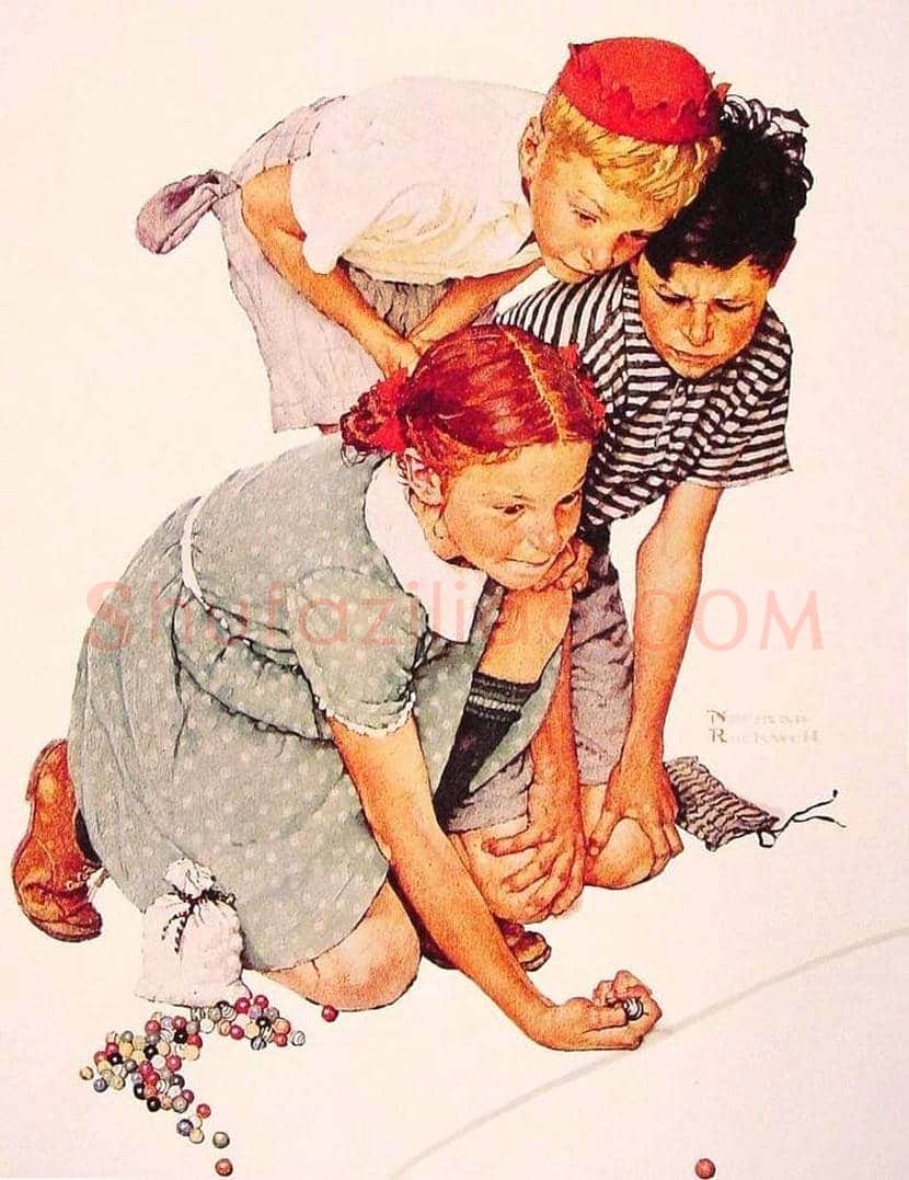 美国插画师|诺曼·洛克威尔作品欣赏 | 书画科普