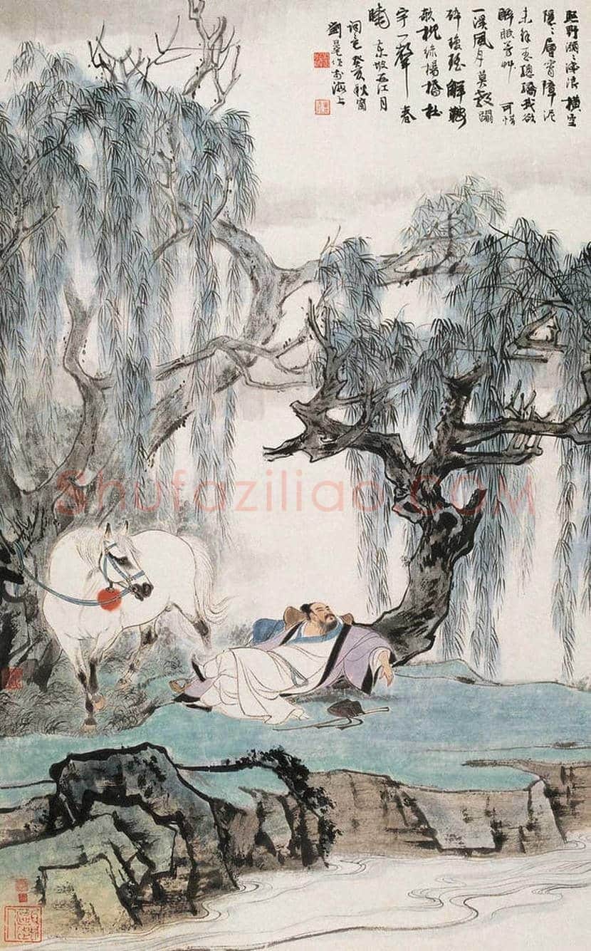 刘旦宅人物画作品欣赏 | 书画讲解