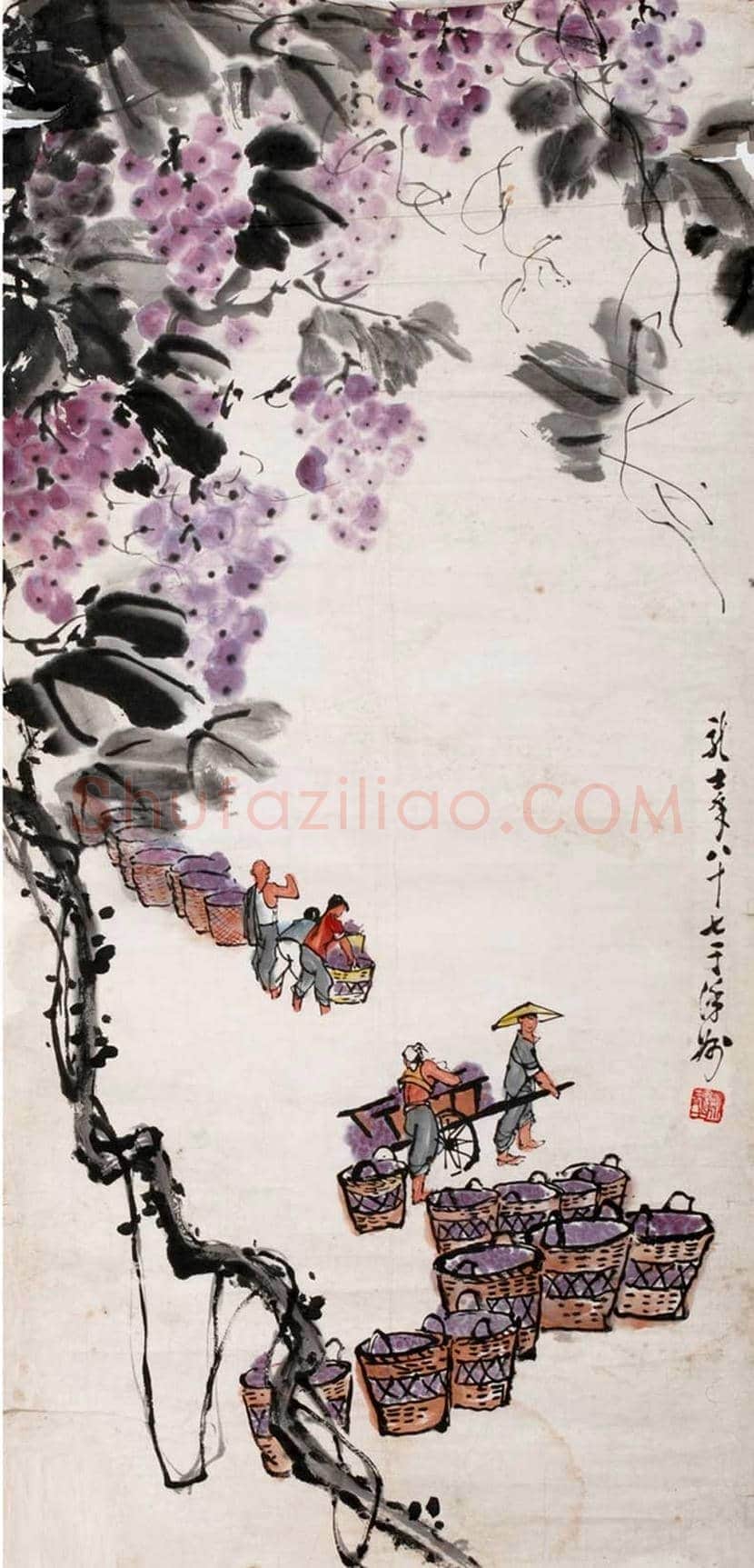 萧龙士作品欣赏 | 书画讲解