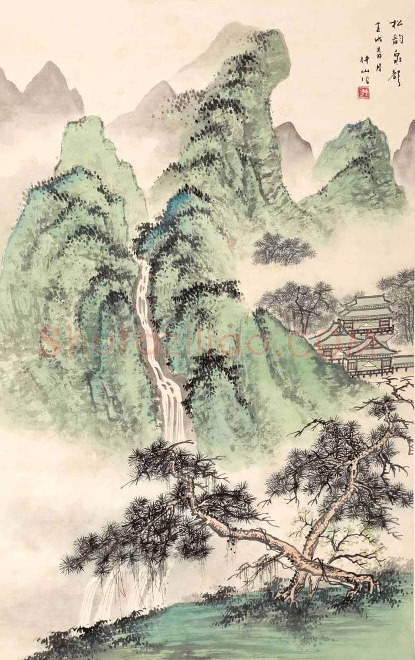 汪琨山水画作品欣赏 | 书画百科