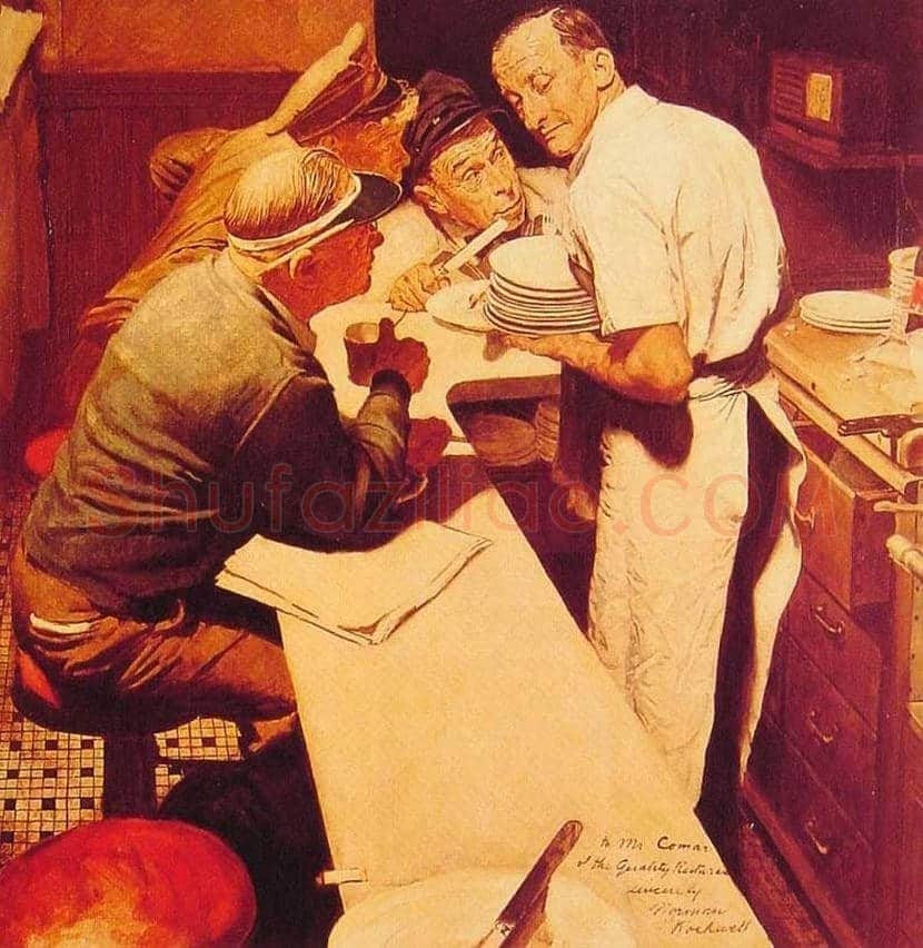 美国插画师|诺曼·洛克威尔作品欣赏 | 书画科普