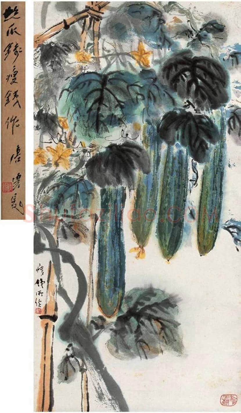 钱瘦铁花鸟画作品欣赏 | 书画讲解