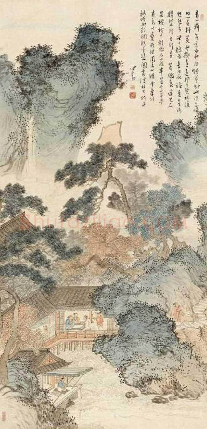 溥儒山水画欣赏 | 书画百科