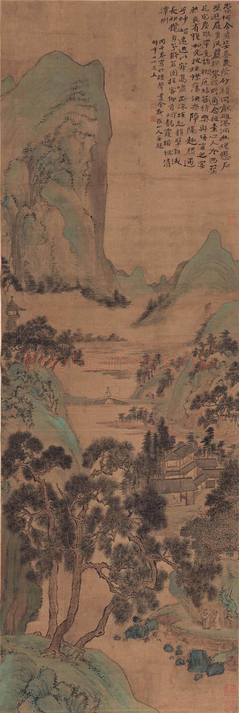 华岩作品高清大图 | 传世国画赏析