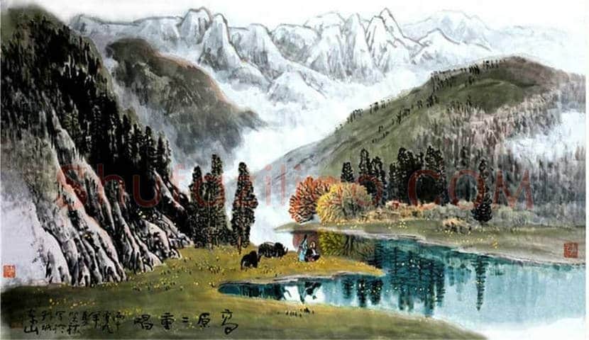 邱笑秋山水画作品欣赏 | 书画文摘