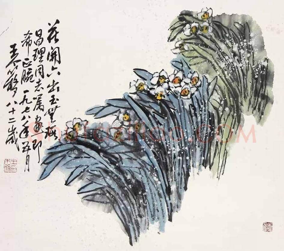 名家笔下的水仙,万种风情,尽在不言中! | 书画百科