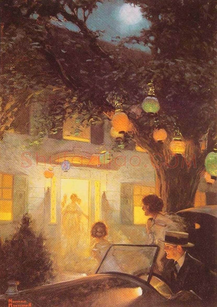 美国插画师|诺曼·洛克威尔作品欣赏 | 书画科普