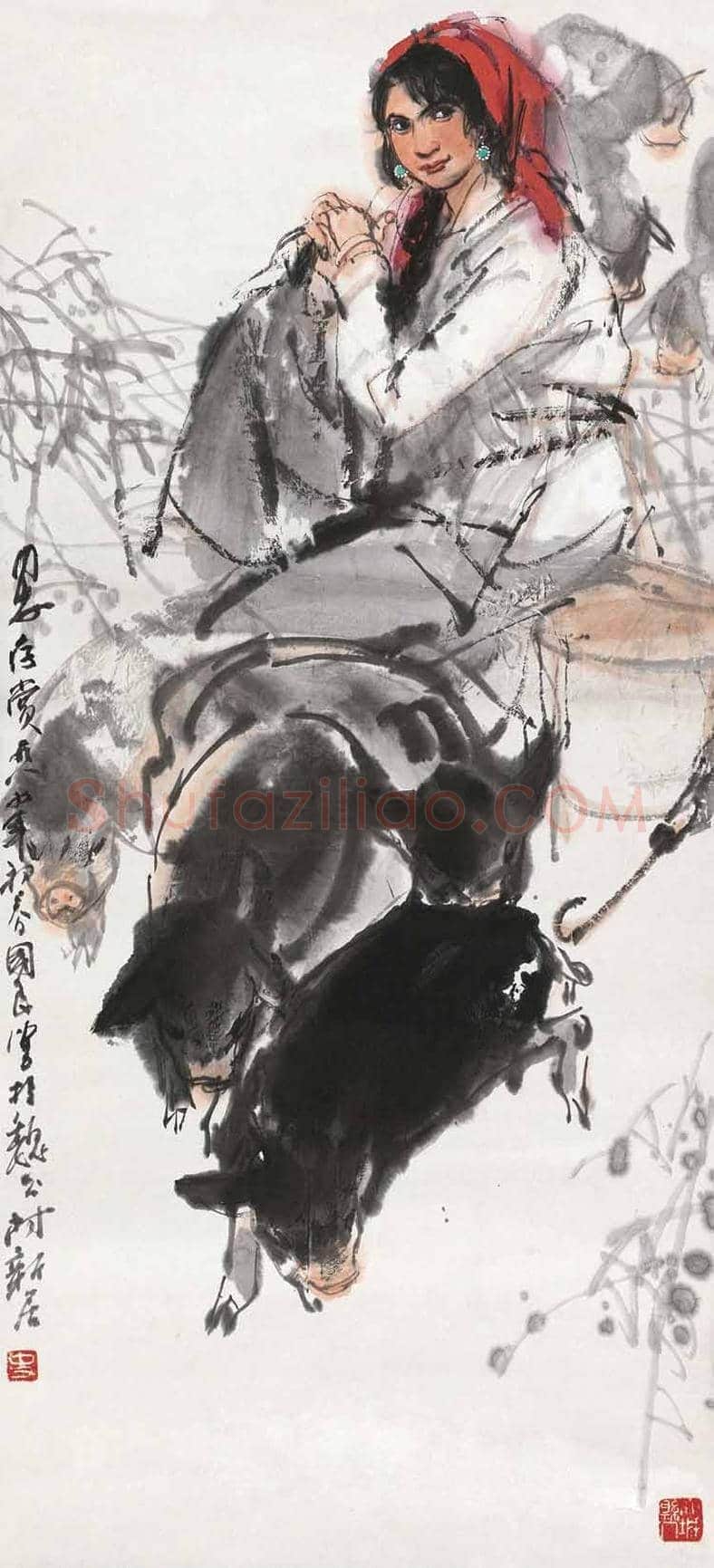 史国良画猪作品欣赏 | 书画学堂