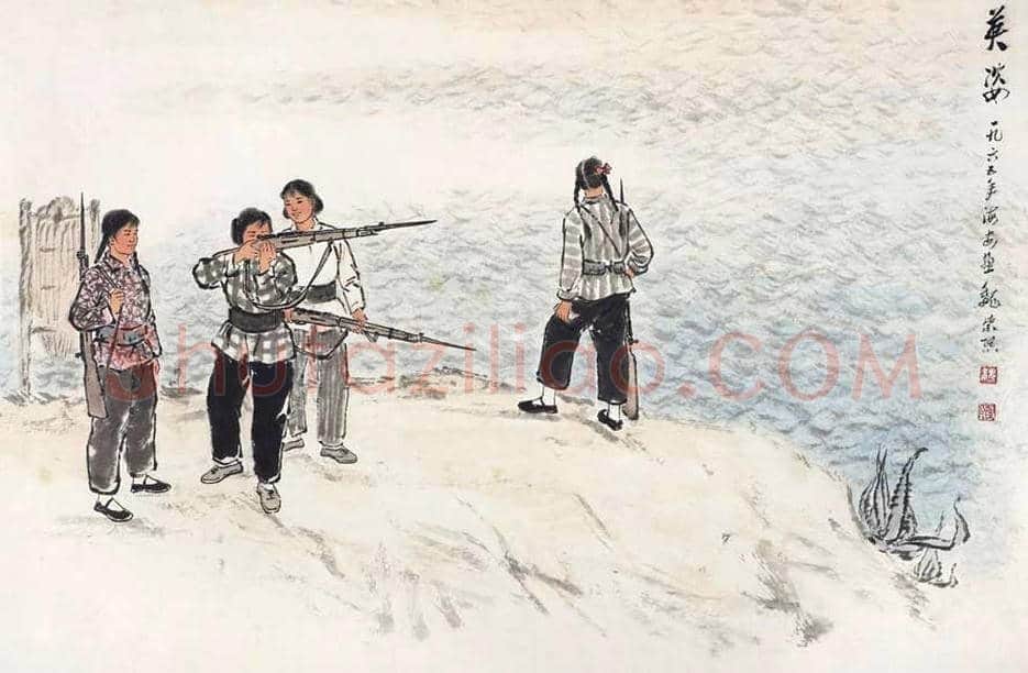 魏紫熙人物画作品欣赏 | 书画资料