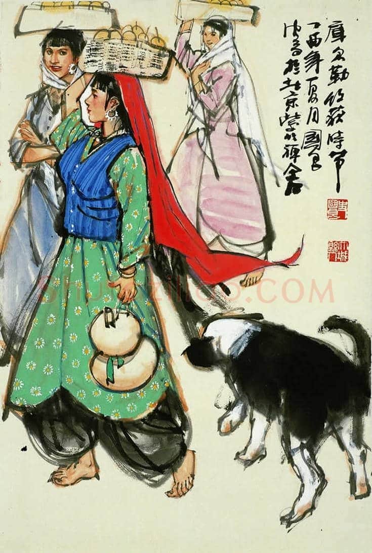 画僧史国良作品欣赏 | 书画知识