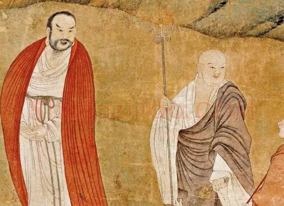 丁云鹏《白马驮经图》欣赏 | 书画知识