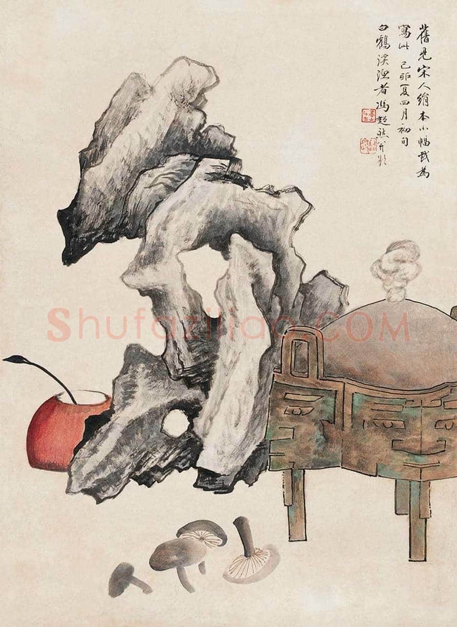 冯超然花鸟作品欣赏 | 书画科普