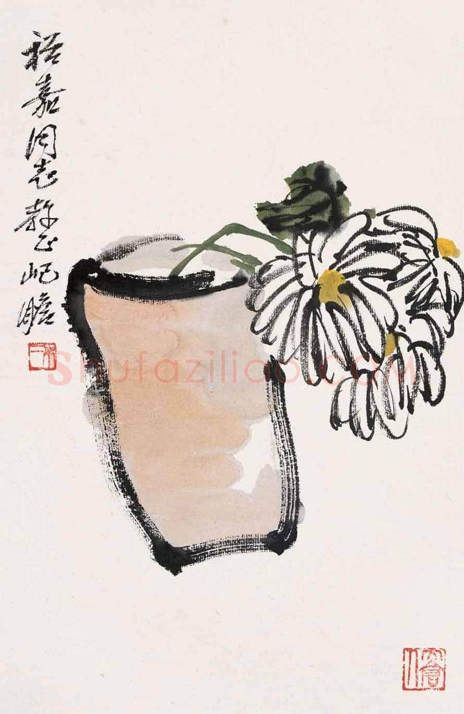 朱屺瞻国画作品欣赏 | 书画科普