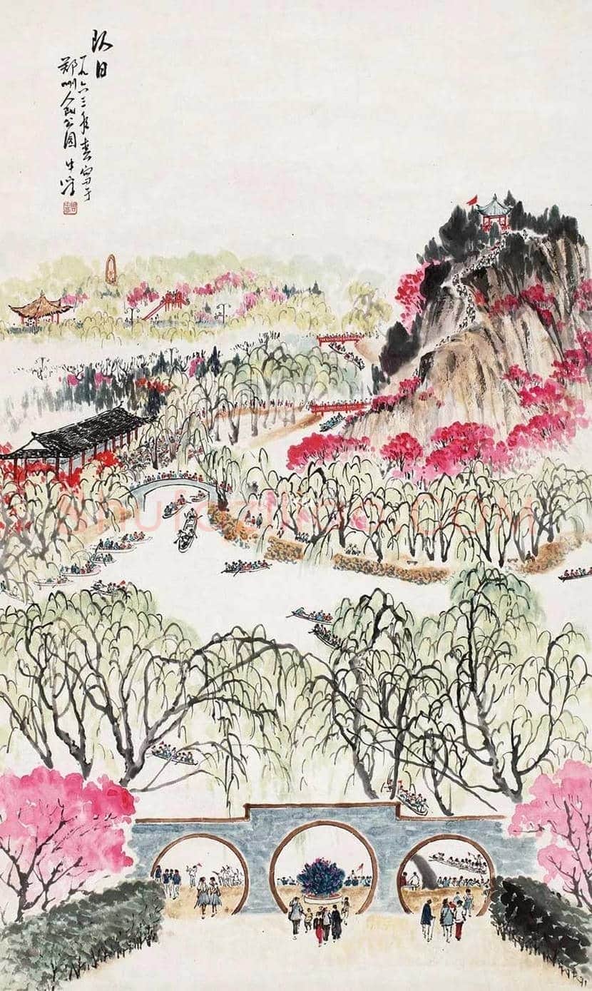 周中孚山水画欣赏 | 书画百科
