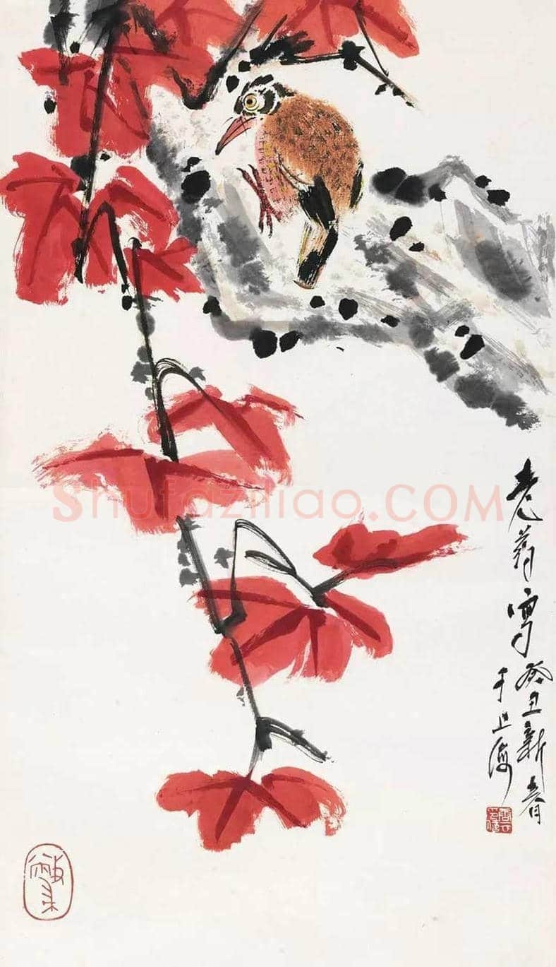 唐云花鸟画作品欣赏 | 书画学堂