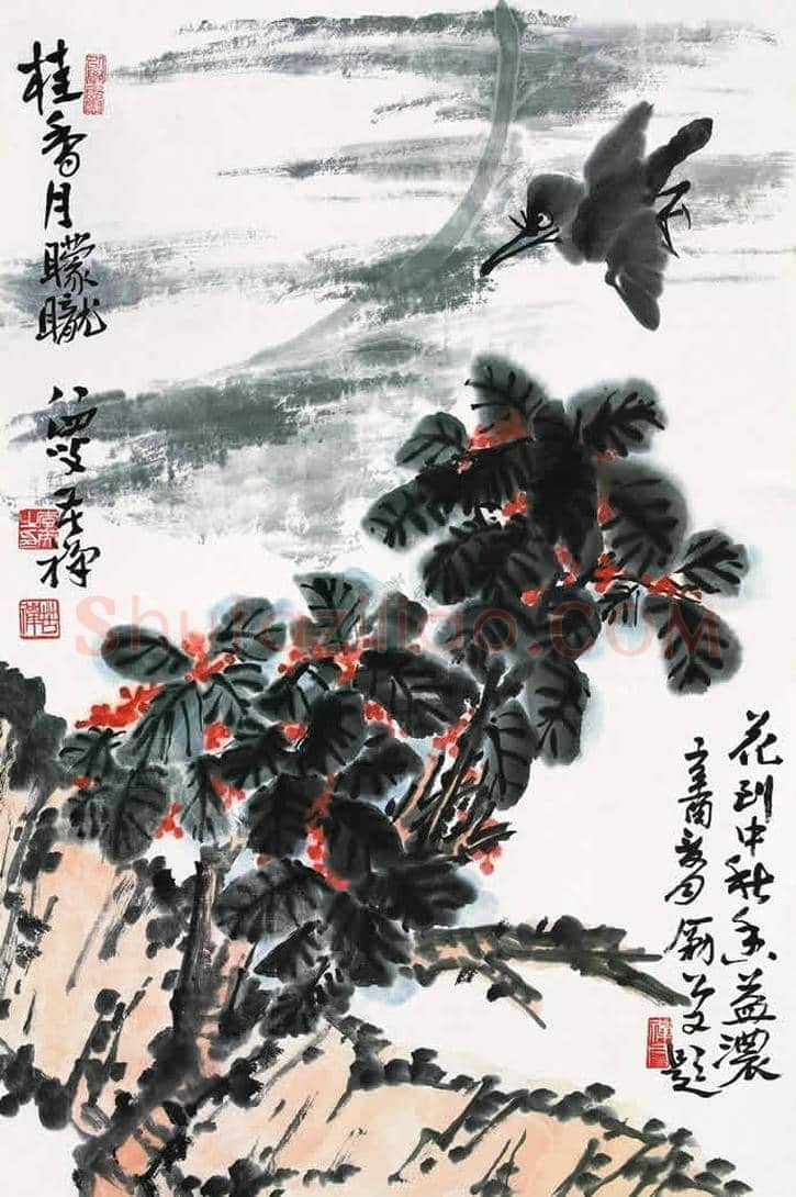 名家笔下的中秋，祝2018中秋节快乐 | 书画讲解