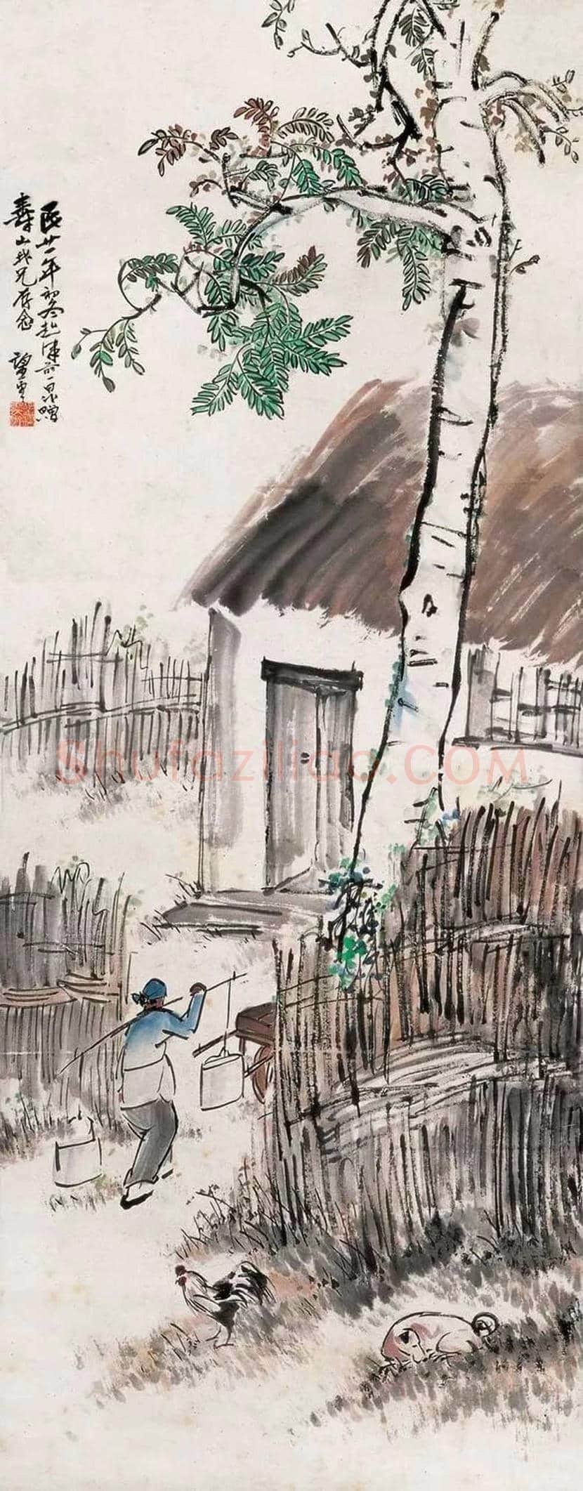 赵望云国画作品欣赏 | 书画常识