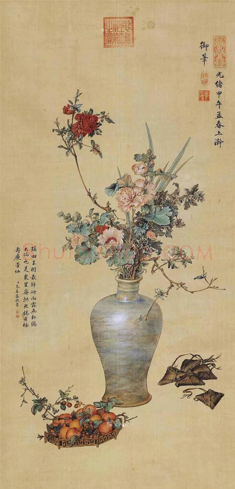 慈禧书画作品欣赏及拍卖 | 书画百科