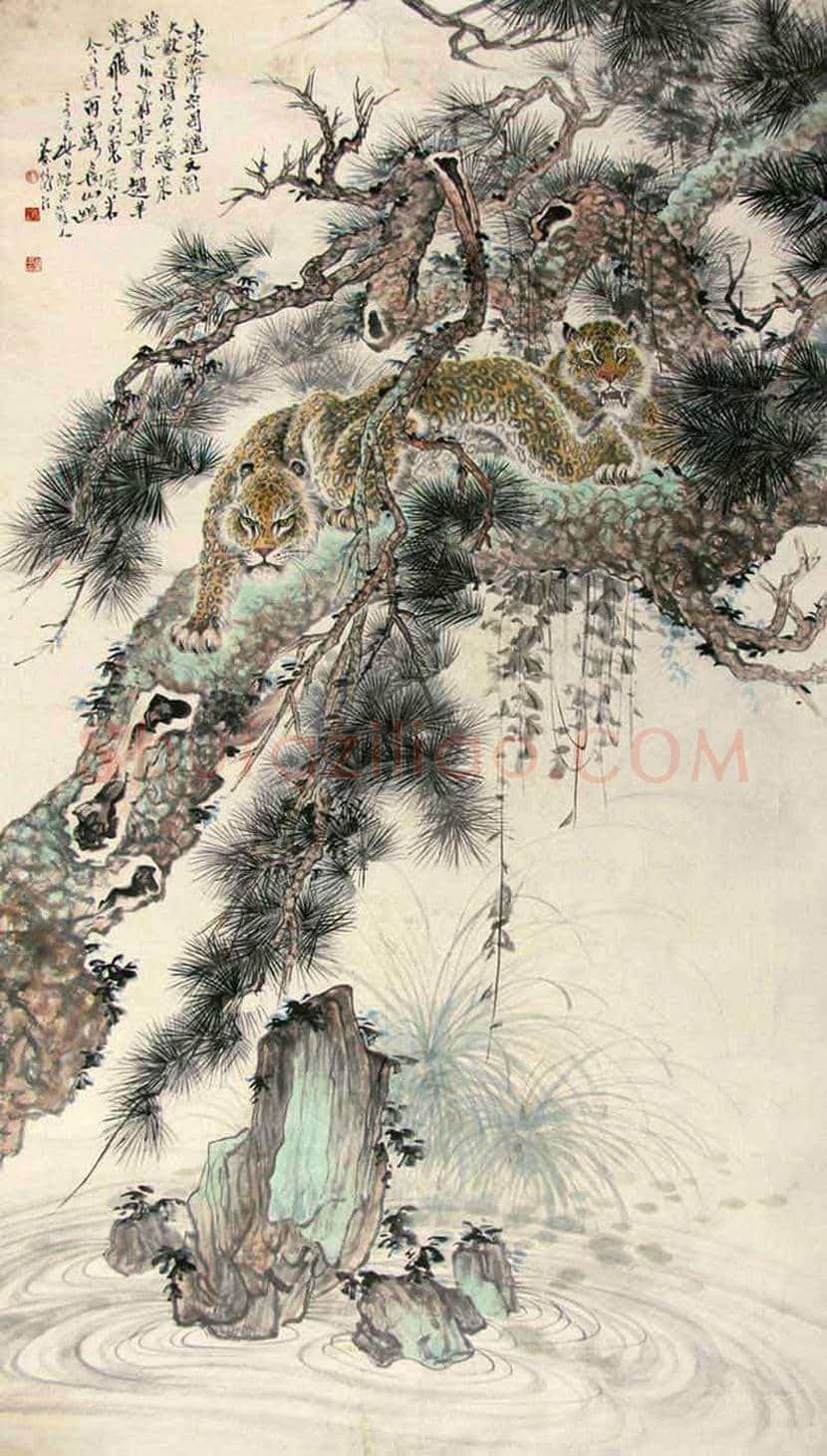 蔡鹤汀国画作品欣赏 | 书画文摘