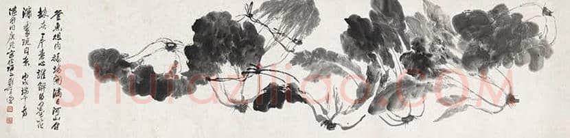 郑午昌花卉作品欣赏 | 书画学堂