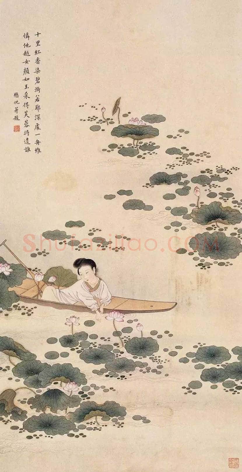 黄均工笔人物画欣赏 | 书画资料