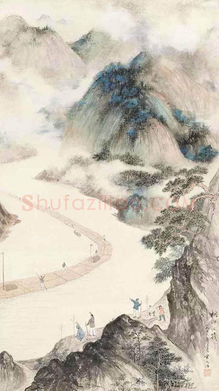 宋文治作品呈现50年代山水画发展的缩影 | 书画科普