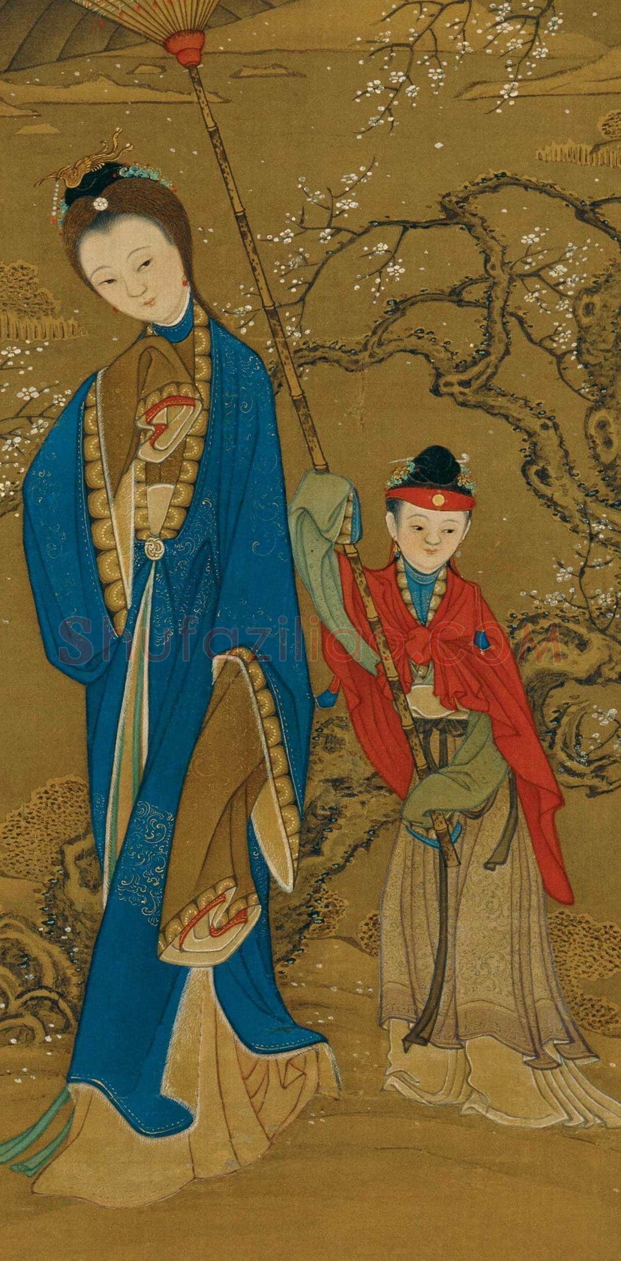 冷枚《雪艳图》图赏 | 著名国画鉴赏