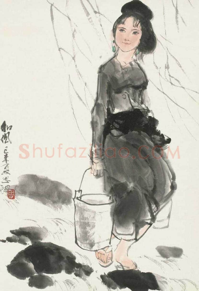 周思聪人物画作品欣赏 | 书画讲解