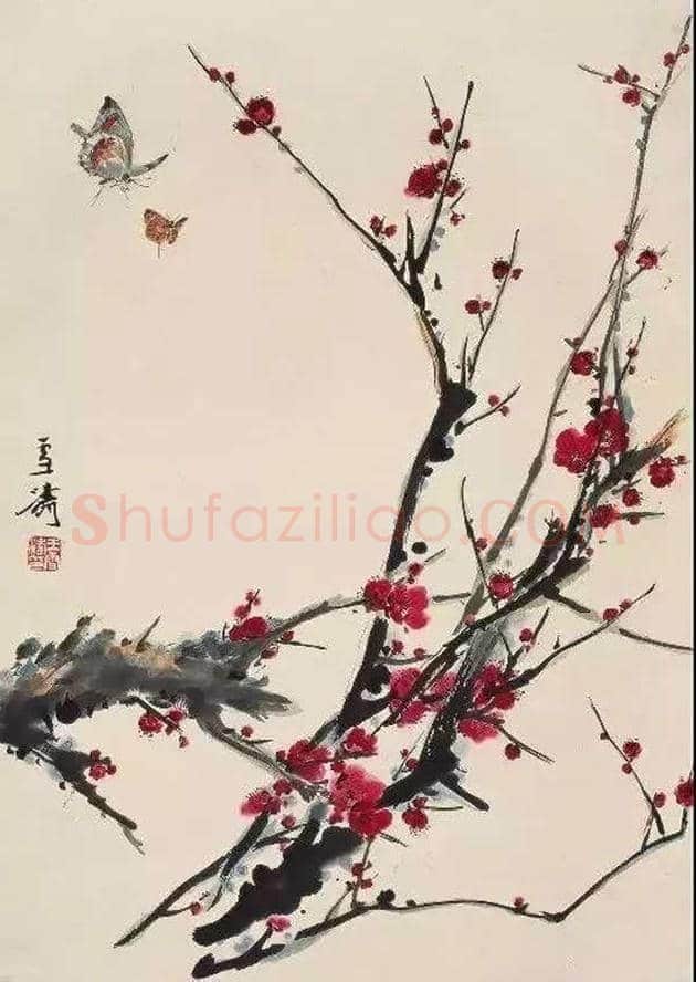 王雪涛梅花作品欣赏 | 灵性画梅 | 书画常识