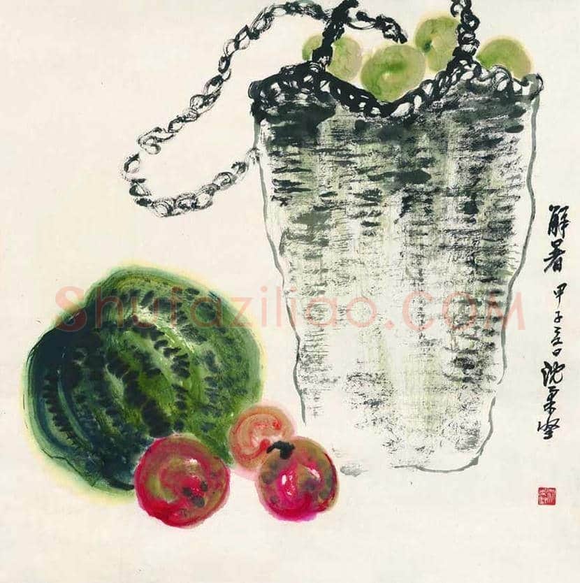 沈柔坚花鸟画作品欣赏 | 书画科普