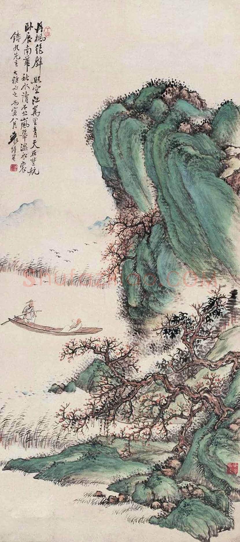 袁培基山水画欣赏 | 书画学堂