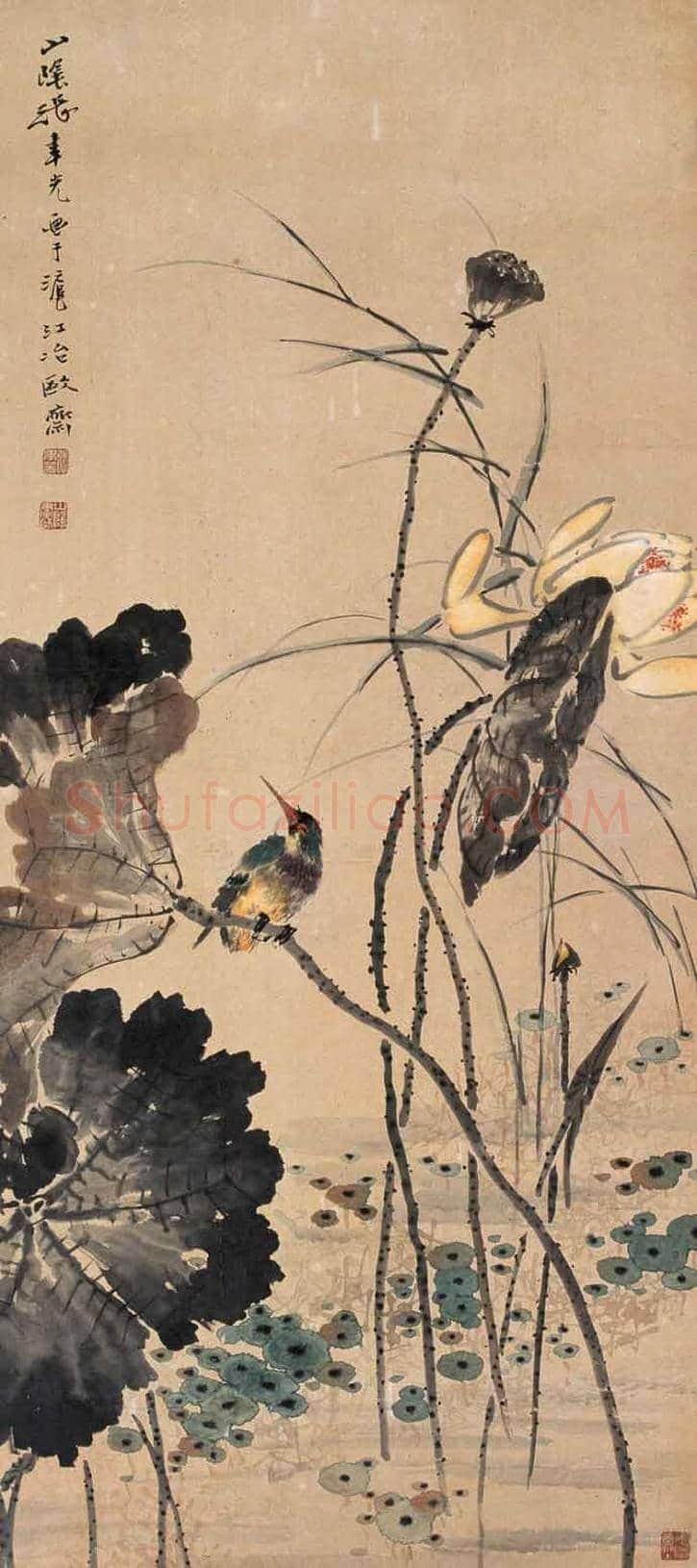张聿光作品欣赏 | 著名国画图片