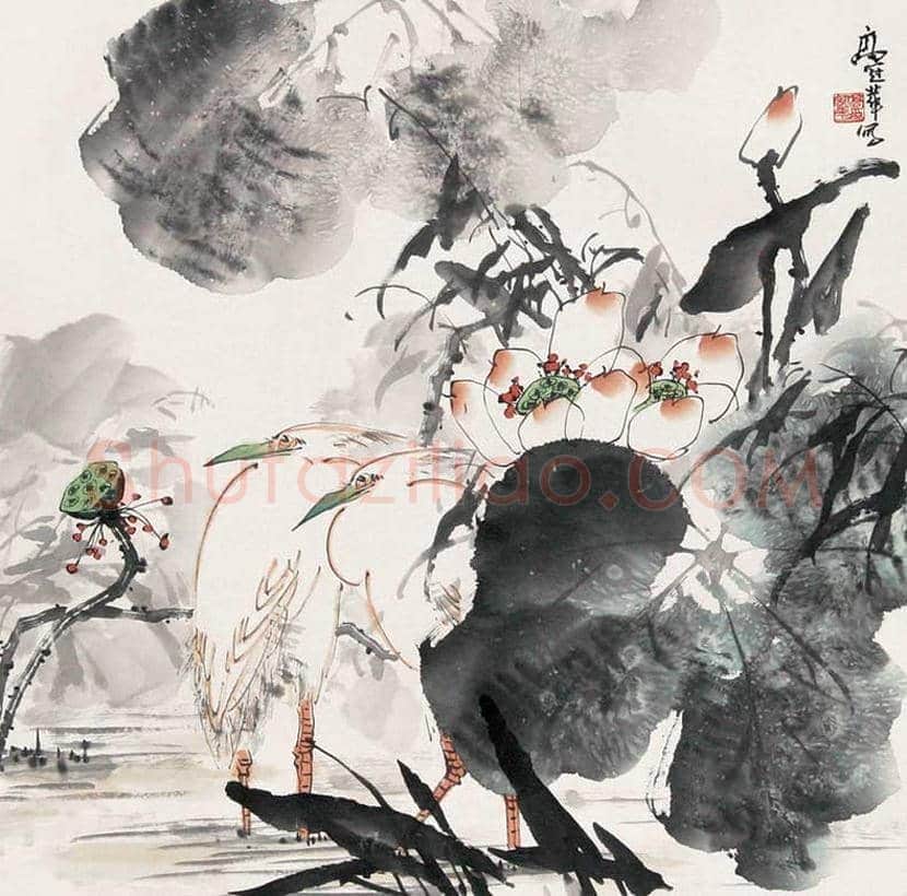 高冠华花鸟画作品欣赏 | 书画常识