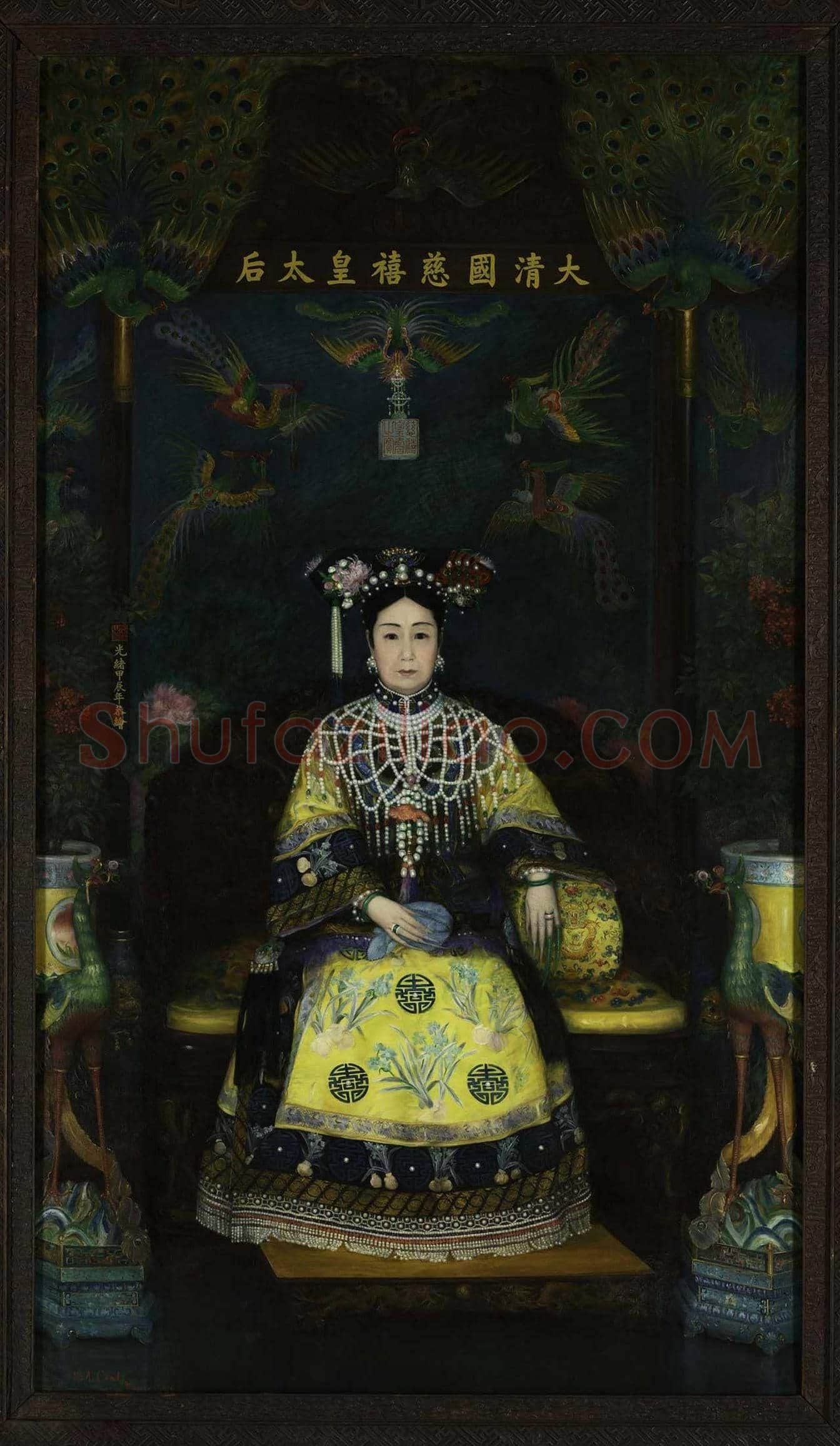 凯瑟琳·卡尔《慈禧太后像》欣赏 | 书画常识