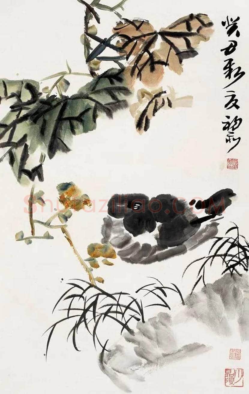 来楚生作品欣赏 | 书画资料