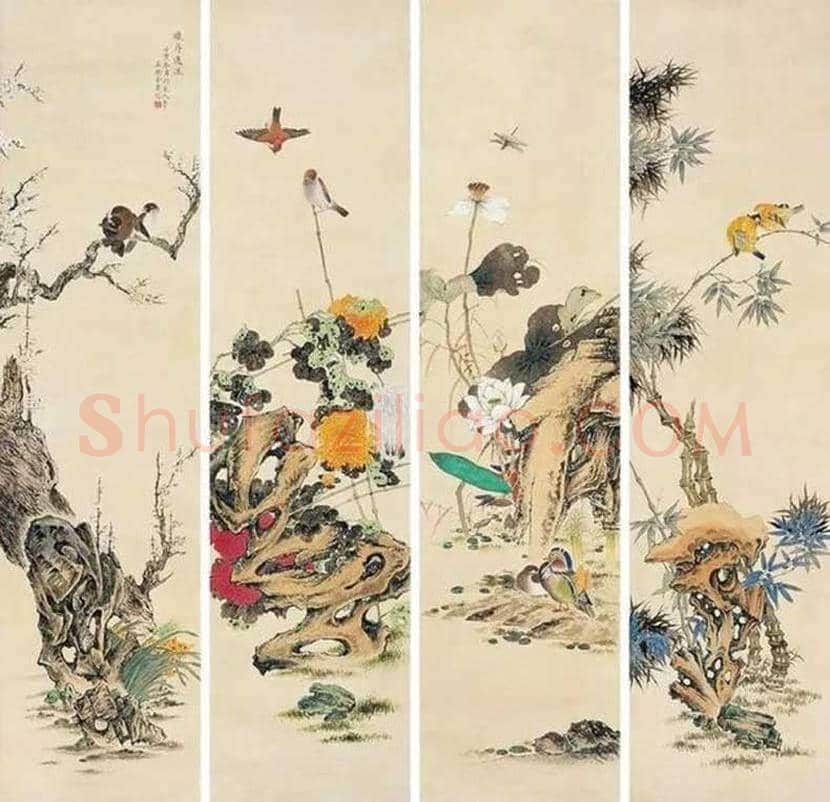金章作品欣赏 | 书画讲解