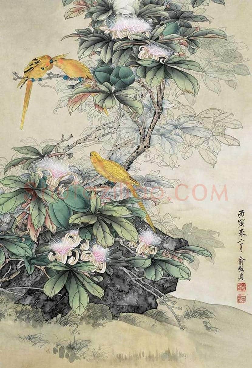 俞致贞作品欣赏 | 书画知识