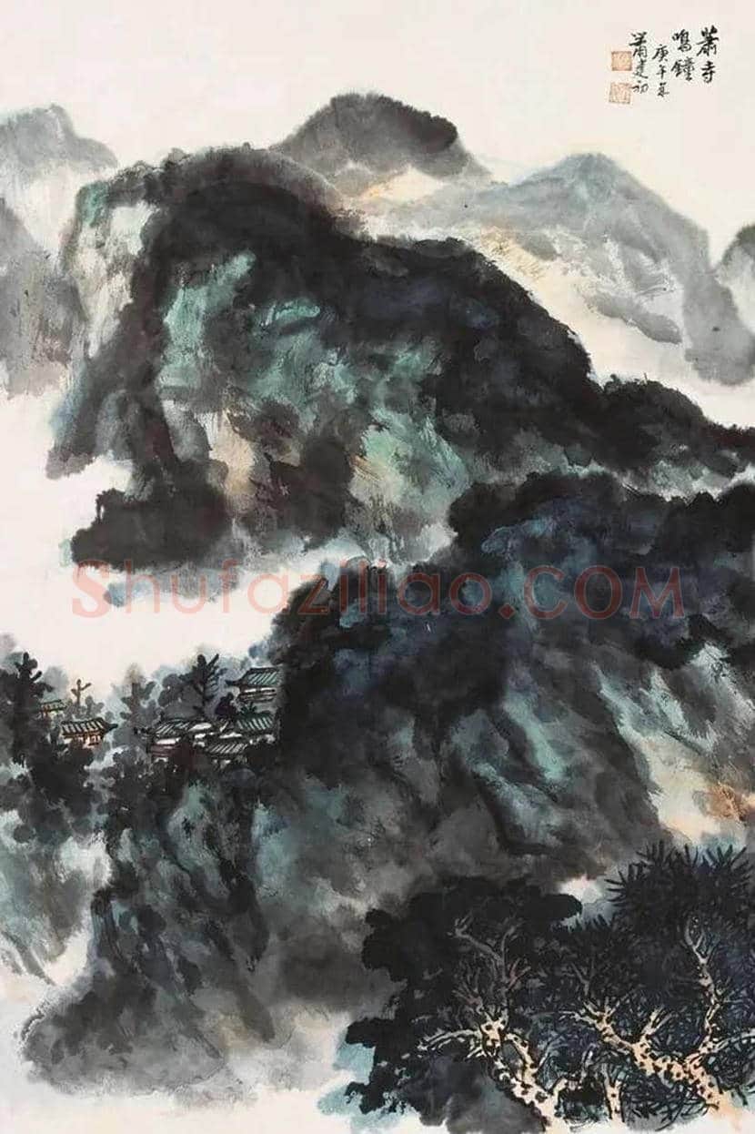 萧建初作品欣赏 | 书画学堂