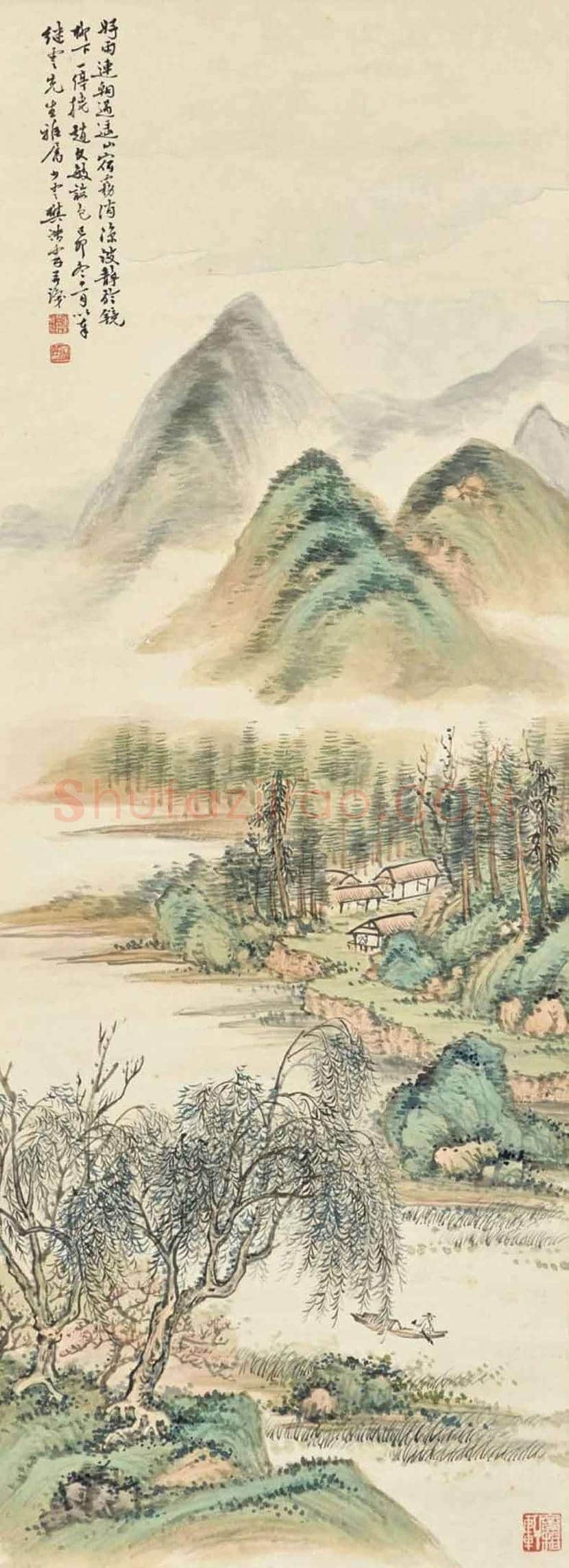 樊浩霖山水画欣赏 | 书画学堂