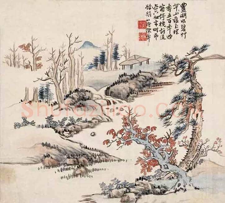 陈半丁山水画欣赏 | 书画知识