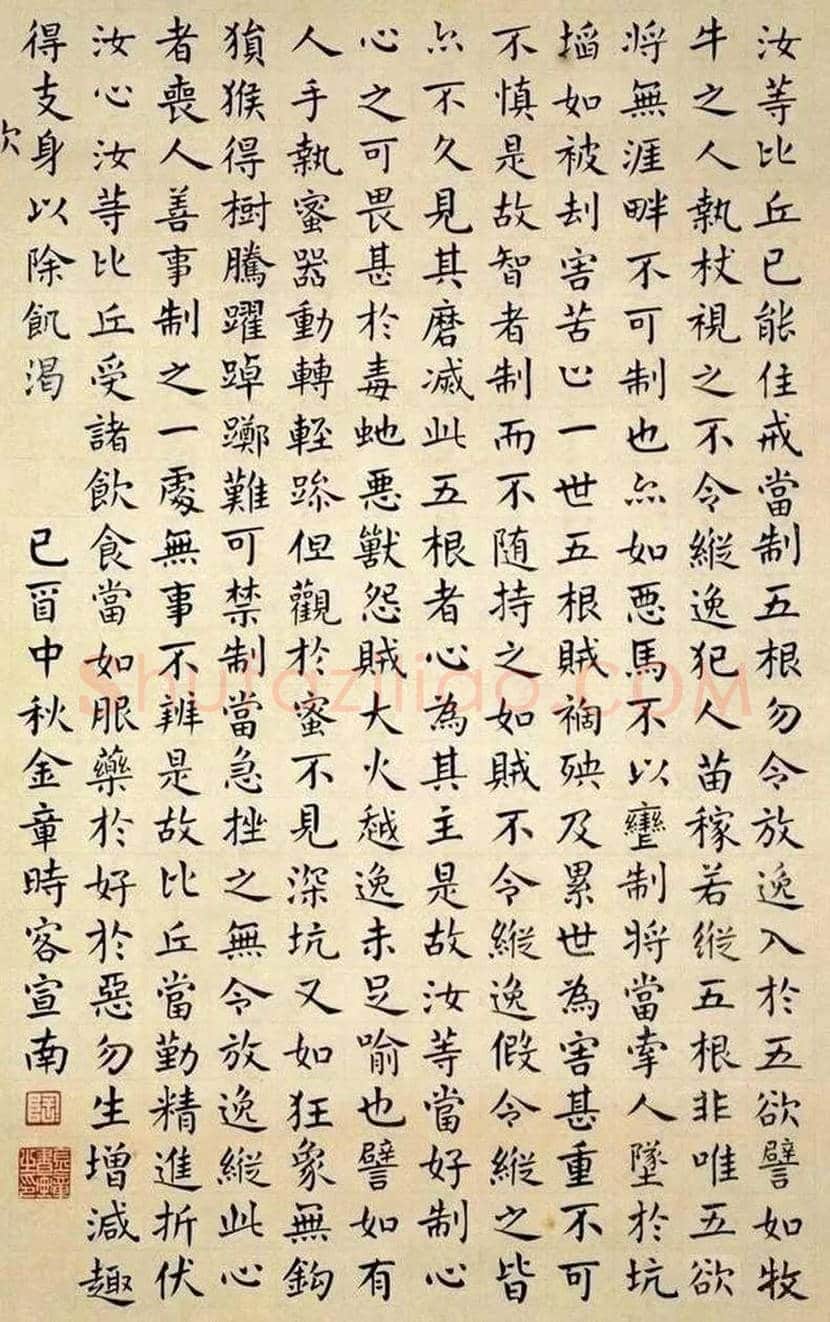 金章作品欣赏 | 书画讲解