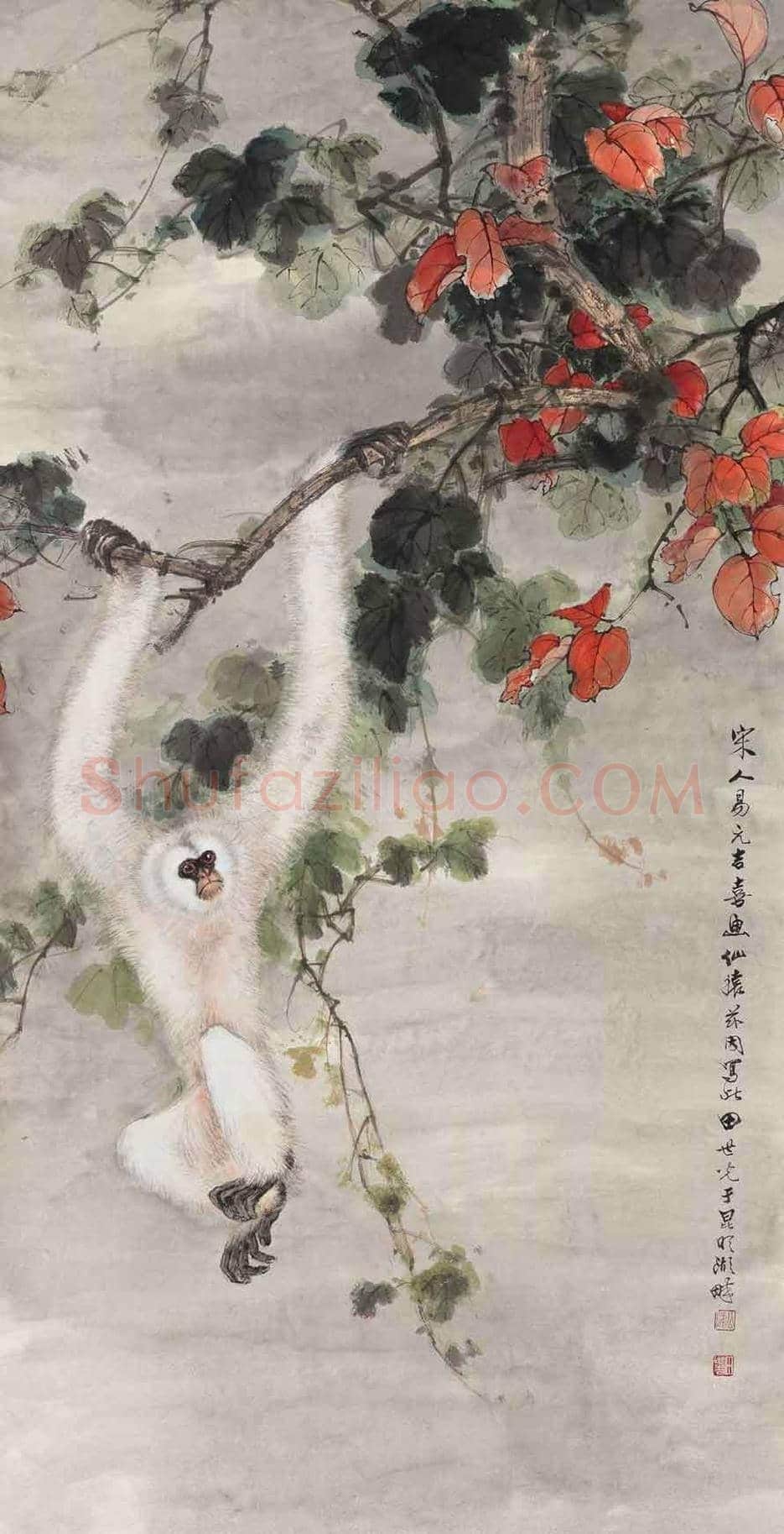 田世光猿猴作品精选 | 书画文摘